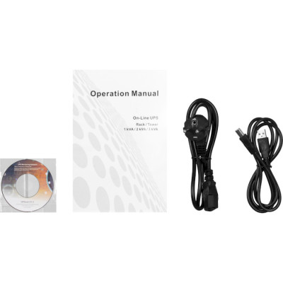 2E OD3000RT, 3000VA/2700W, RT2U, LCD, USB, 4xSchuko (2E-OD3000RT)