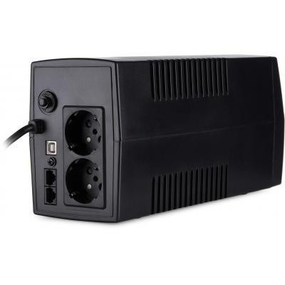 Vinga LED 600VA plastic case (VPE-600P)