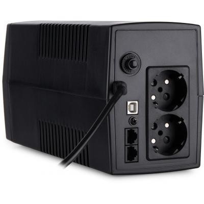 Vinga LED 600VA plastic case (VPE-600P)
