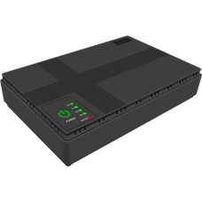 Yepo Mini Smart Portable UPS 10400 mAh (36WH) DC 5V/9V/12V (UA-102822_Black)