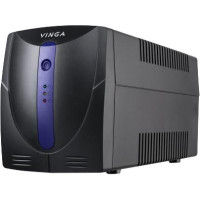 Vinga LED 1200VA plastic case with USB+RJ11 (VPE-1200PU)