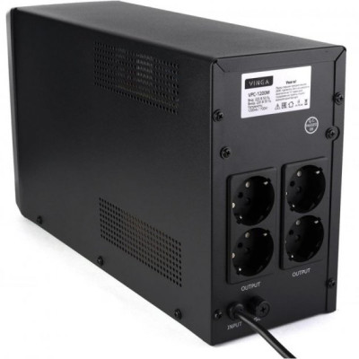 Vinga LCD 1200VA metal case (VPC-1200M)