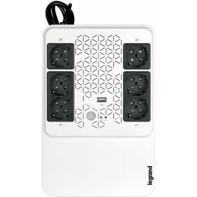 Legrand KEOR MULTIPLUG 600ВА/360Вт, 4+2 хSchuko (310081)