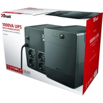 Trust Paxxon 1000VA UPS 4 Outlets (23504_TRUST)