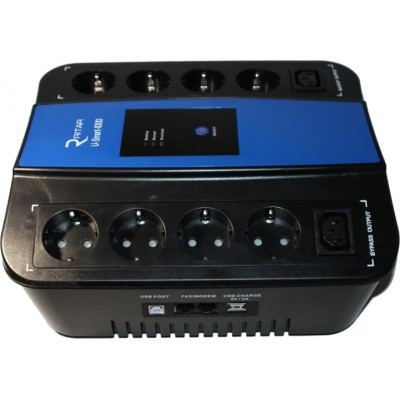 ДБЖ Ritar U-Smart-1000 600W (RS628U)