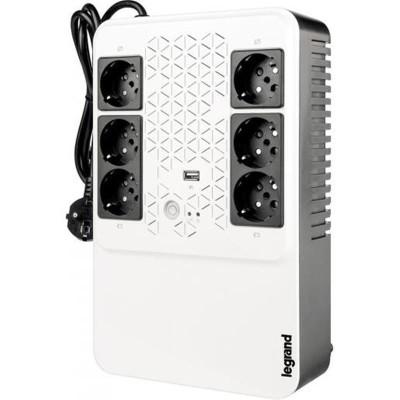 Legrand KEOR MULTIPLUG 800 ВА/480Вт (4+2)хSchuko (310082)