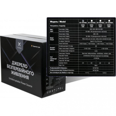 Vinga LED 1200VA metal case (VPE-1200PRM2)