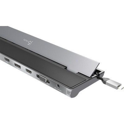 j5create 10-in-1 USB3.0 Gray (JCD543-N)