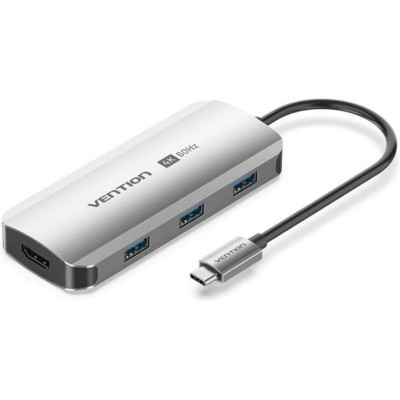 Vention 5-in-1 USB-C to HDMI/USB3.0x3/PD (TQDHB)