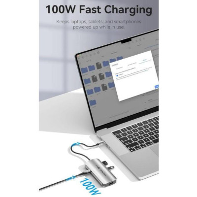 Vention 5-in-1 USB-C to HDMI/USB3.0x3/PD (TQDHB)