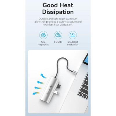 Vention 5-in-1 USB-C to HDMI/USB3.0x3/PD (TQDHB)