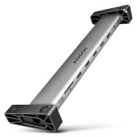 AXAGON 9-in-1 Longer USB-C 5Gbps Grey (HMC-10HLS)