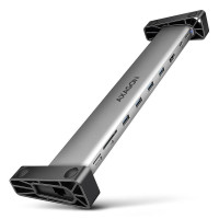AXAGON 9-in-1 Longer USB-C 5Gbps Grey (HMC-10HLS)