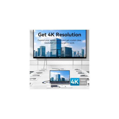 Vention 5-in-1 USB-C to HDMI/USB3.0x3/PD (TGESB)