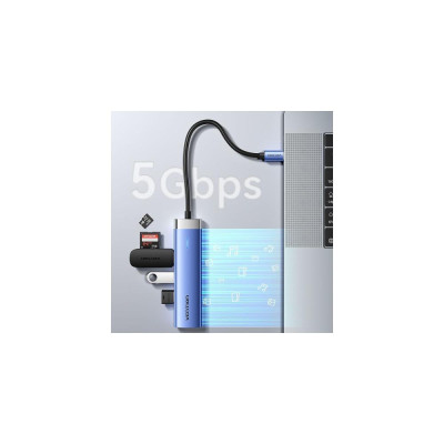 Vention 5-in-1 USB-C to HDMI/USB3.0x3/PD (TGESB)