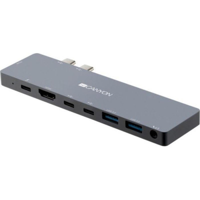 Canyon Docking Station with 8 port, 1*Type C PD100W+2*Type-C (CNS-TDS08DG)
