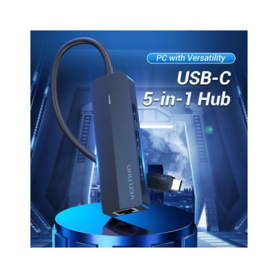 Vention Hub USB 3.1 Type-C 3-Port 0.15m Black (TGOBB)