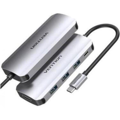 Vention 5-in-1 USB-C to HDMI/USB3.0x3/PD (THFHB)
