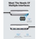 Vention 5-in-1 USB-C to HDMI/USB3.0x3/PD (THFHB)