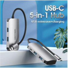 Vention Hub 5-in-1 USB 3.1 Type-C (TNBHB)