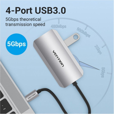 Vention Hub 5-in-1 USB 3.1 Type-C (TNBHB)