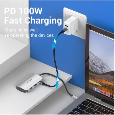 Vention Hub 5-in-1 USB 3.1 Type-C (TNBHB)