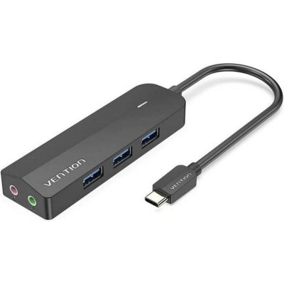 Vention Hub USB 3.1 Type-C Black (TGQBB)