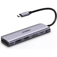 UGREEN 6-in-1 USB-C PD Adapter with 4K HDMI (70411)