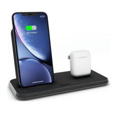 Zens Stand + Dock Aluminium Wireless Charger 10W Black (ZEDC06B/00)