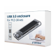 Gembird EE2280-U3C-02 USB-C black ((EE2280-U3C-02))