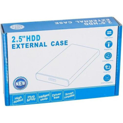 PowerPlant HDD 2.5 SATA to USB 3.0 Silver (HC380015)