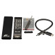 Frime M.2 NGFF Metal USB 3.1 Type-C Black (FHE210.M2U31)