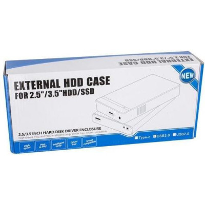PowerPlant HDD 2.5 SATA to USB 3.0 Black (HC380213)