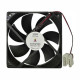 Cooling Baby Mirror Fan Black 2 120mm