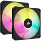 Corsair iCUE AF120 RGB Slim Black Twin Pack (CO-9050163-WW)