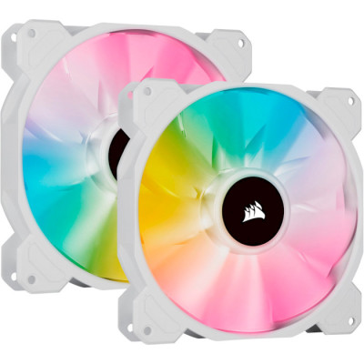 Corsair iCUE SP140 RGB ELITE Performance 140mm Dual Fan Kit White (CO-9050139-WW)