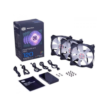 Cooler Master MasterFan Pro 120 Air Flow RGB with Controller (MFY-F2DC-113PC-R1)