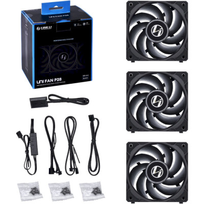 Lian Li P28 Tripple Black (G99.12P283B.00)