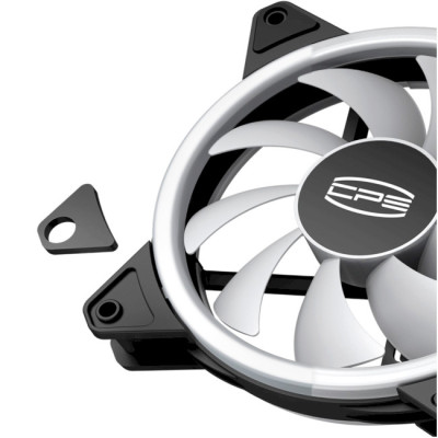 PcCOOLER F3 T120 ARGB Black