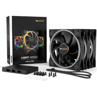 Be quiet! Light Wings 140mm PWM 3 pack (BL078)