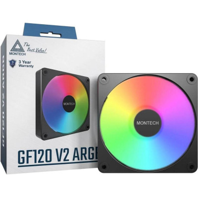 Montech GF120 V2 ARGB PWM Black