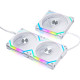 Lian Li Uni Fan SL120 V2 3-pack White (G99.12SLV23W.00)