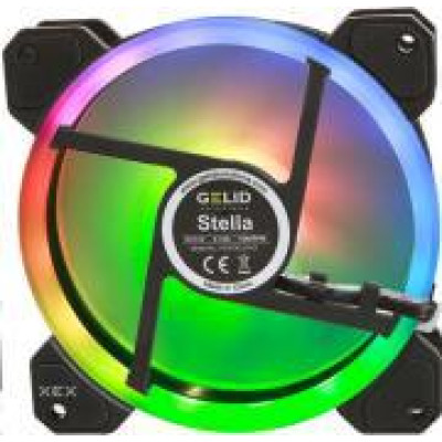 GELID Solutions Stella Dual Ring ARGB Fan (FN-STELLA-01)