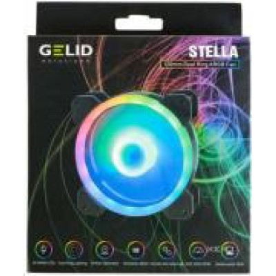 GELID Solutions Stella Dual Ring ARGB Fan (FN-STELLA-01)