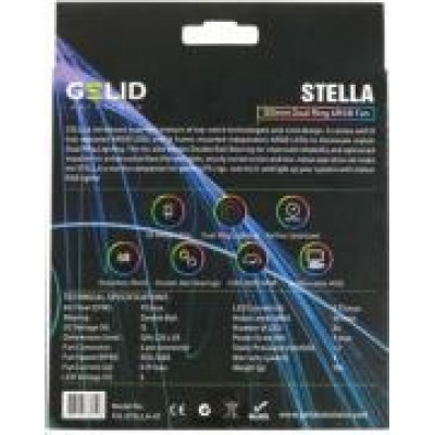 GELID Solutions Stella Dual Ring ARGB Fan (FN-STELLA-01)