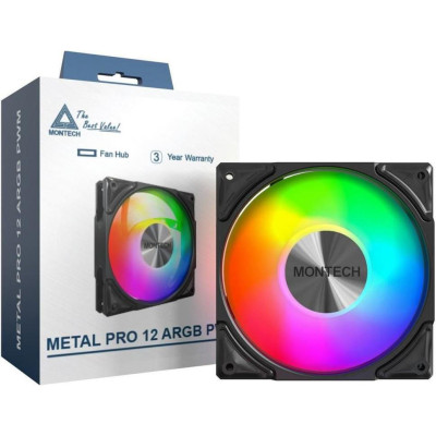 Montech METAL PRO 12 ARGB PWM BLK