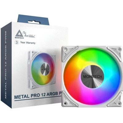 Montech METAL PRO 12 ARGB PWM White