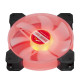 Frime Iris LED Fan Mid Red (FLF-HB120MR8)