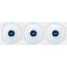 Lian Li Uni Fan TL LCD 120 White 3-Pack (G99.12TLLCD3W.00)