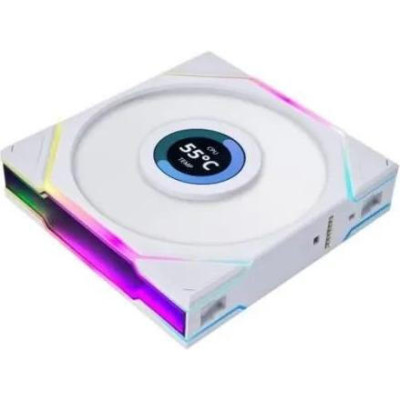 Lian Li Uni Fan TL LCD 120 White 3-Pack (G99.12TLLCD3W.00)